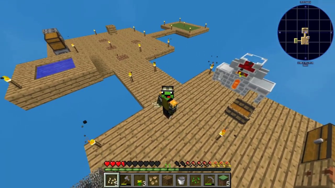 Sky Factory 4 Ep 2: More Trees - YouTube