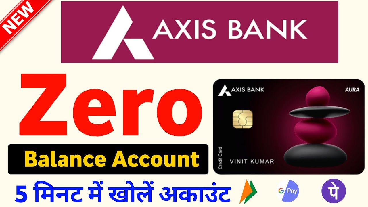 Axis bank zero balance account Axis bank zero balance account opening