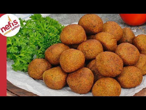 Lezzeti Garanti 🔝😋 Dışı Çıtır İçi Yumuşacık Falafel (Nohut Köftesi)