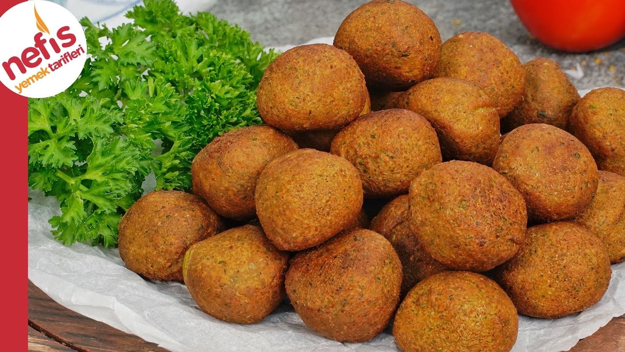 Lezzeti Garanti ???????? Dışı Çıtır İçi Yumuşacık Falafel (Nohut Köftesi)