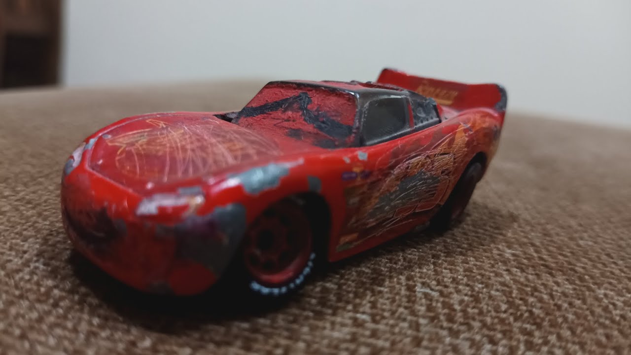 lightning McQueen's crash in Cars 3 ( remake) YouTube