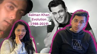 Salman Khan Evolution (1988-2019) Reaction