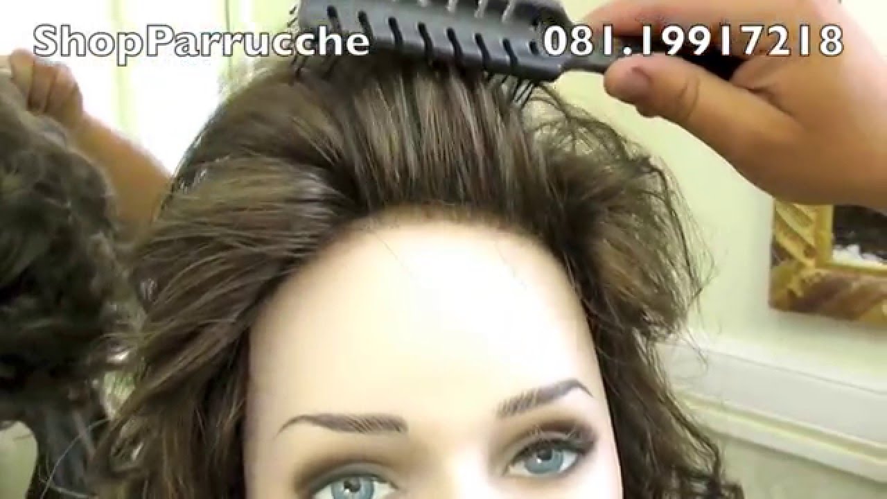 081 19917218 alopecia femminile androgenetica parrucche Caserta - YouTube