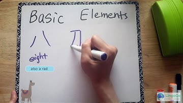 How to Write Chinese Characters - Basic Elements Ep.10