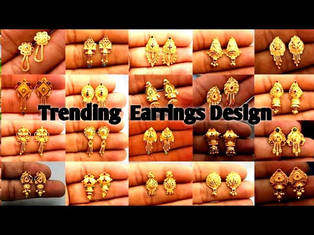 Naina Gold Drop Earrings | Trending Drop Earrings | CaratLane