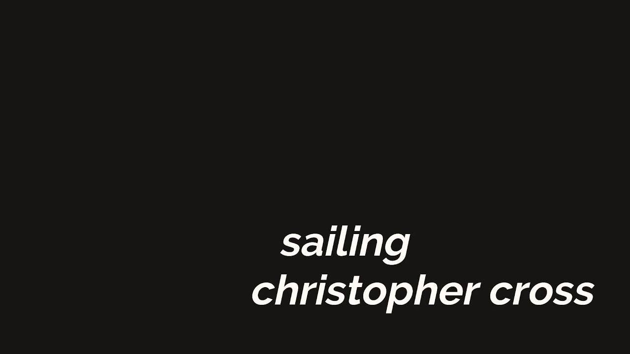 Sailing - Christopher Cross - Sax cover