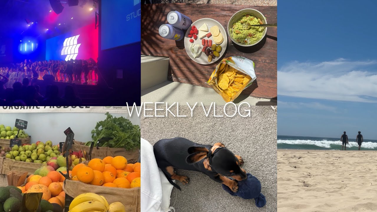 WEEKLY VLOG | i hit a car, lots of beaching and eoy concert 