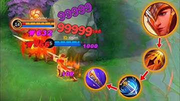 Zilong new build 500% attack speed build be like: