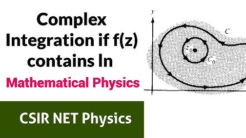 CSIR NET Physical Science | Cauchy Residue Theorem ||✓