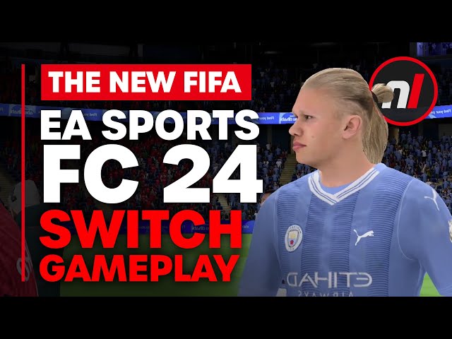 FIFA' 24 on Nintendo Switch - EA Sports FC 24 Gameplay 