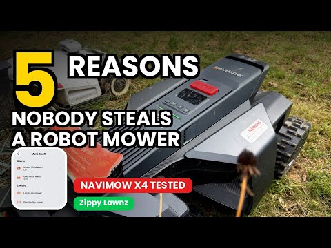 5 Reasons Nobody Steals a Robot Mower (Navimow Anti-Theft Features Tested)