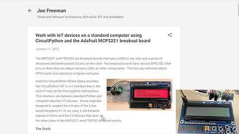 Controlling sensors LEDs motors and other cool stuff with just your PC and CircuitPython
