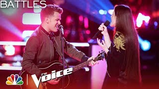 The Voice 2018 Battle - Britton Buchanan vs. Jaclyn Lovey: 'Thinking Out Loud'