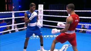 Day 6 (63.5kg) DE JESUS Nicollas (BRA) vs  CRUZ GOMEZ Andy (CUB) | AIBA WCHs 2021