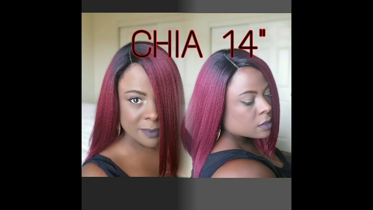 ZuryHollywood Chia 14" Pre Tweezed Part Bob