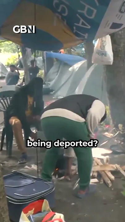Patrick Christys confronts migrants in Calais camp before they make Channel crossing
