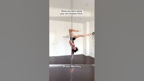 The MOST versatile Pole Dance move ever (Brass Monkey)