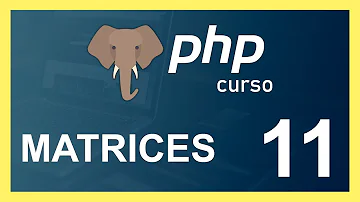 ¿Qué es una matriz en PHP?