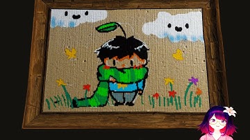 Lilypichu accidentally destroys Sykkuno painting after finishing it in Rust - OTV & Friends Rust