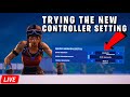 Trying the NEW Fast Switch Setting for Fortnite Controller Players