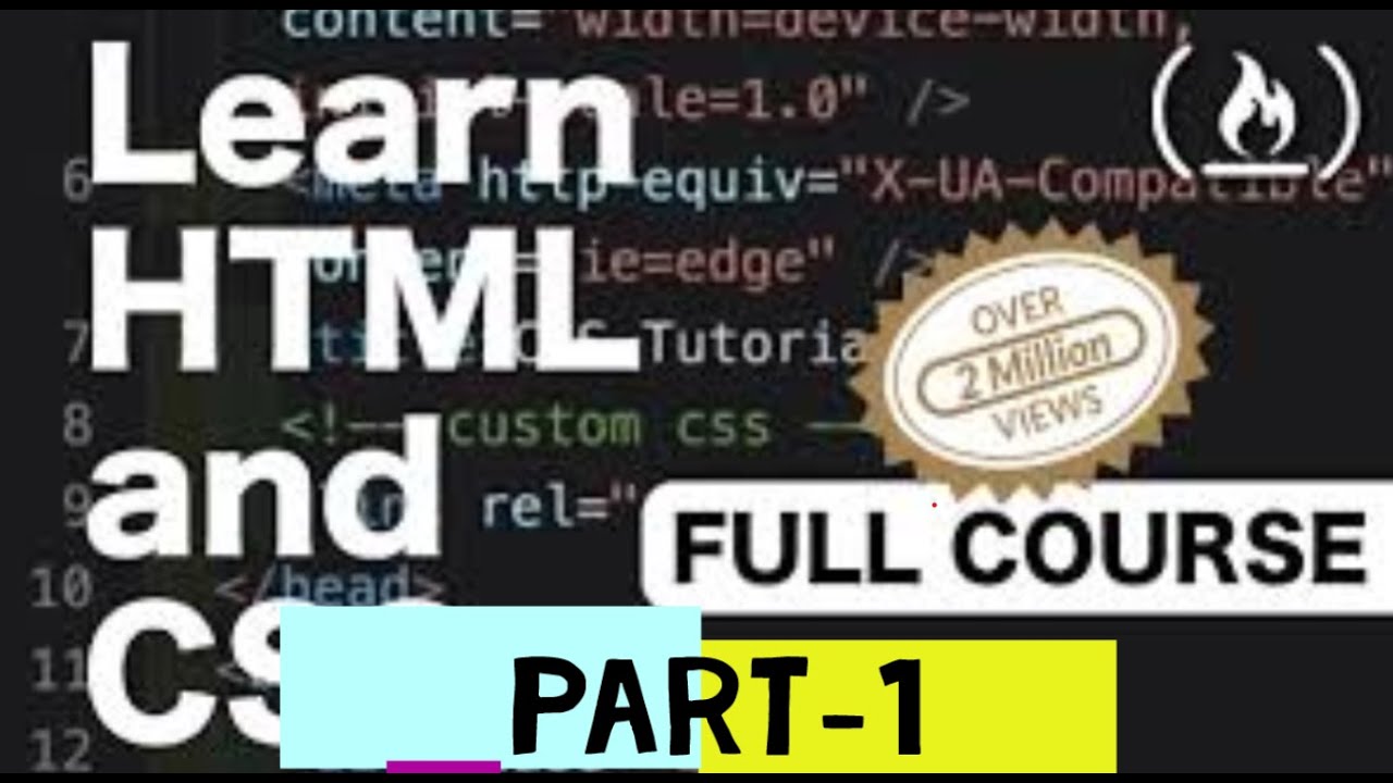 HTML 5 part -1 | Learn HTML | WEB development | make websits - YouTube