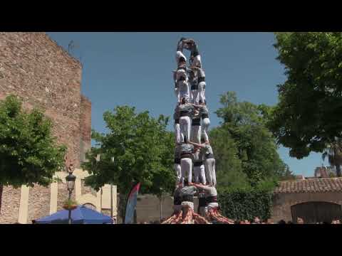 4de8 dels Castellers de Sants a Esparreguera