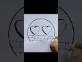 Best friend circle drawing easy #drawing #youtubeshorts #trending
