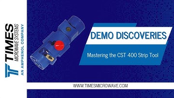 Demo Discoveries: Mastering the CST 400 Strip Tool