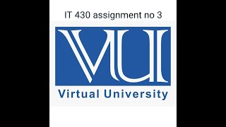 IT 430 assignment 3 solution 2021