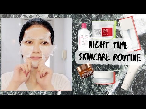 NIGHT TIME SKINCARE ROUTINE I SENSITIVE ACNE PRONE