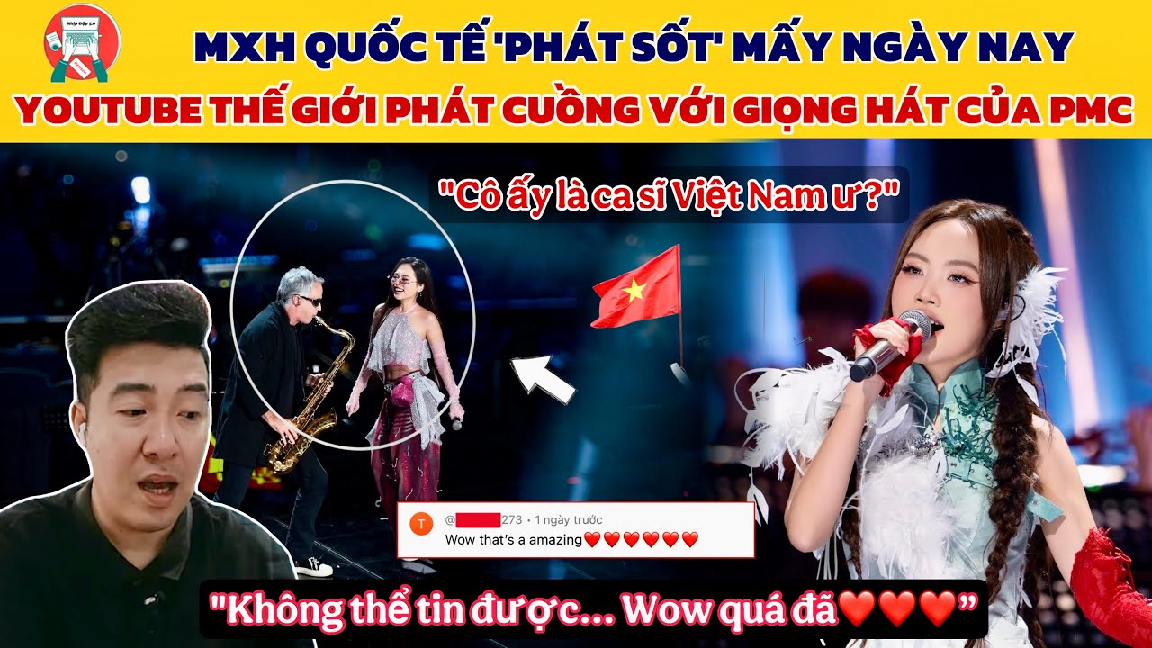 Phương Mỹ Chi Làm Chao Đảo MXH Quốc Tế Với ‘Vũ Trụ Có Anh’ 👉🏻 Youtuber Phát Cuồng Khi Reaction
