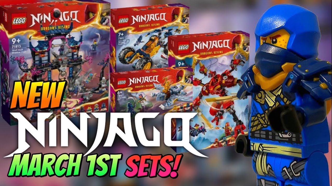 The Ninjago March 1st Wave Is INSANE! - YouTube