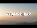 At Ang Hirap- Angeline Quinto (lyrics) 3 Roses