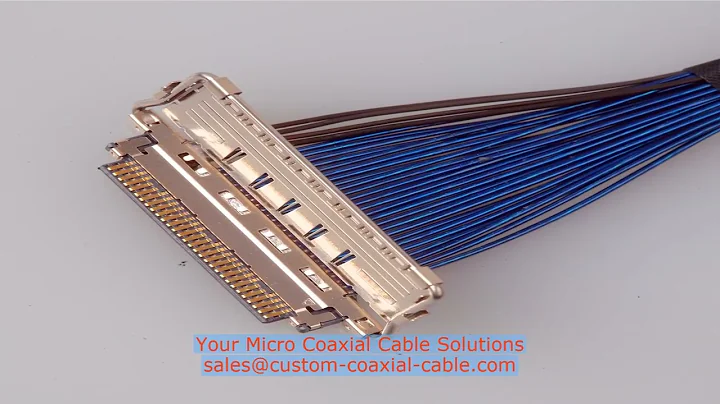 36 awg micro coax cable 46 AWG ultra‑fine I-PEX 20497-032T-20 20455 040e 76 coaxial coaxial Active S