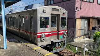 水間鉄道1000系発車