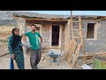 Madness of motherly love: building a bathroom and cementing the walls