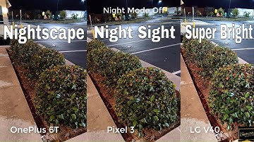 LG V40 Vs Google Pixel 3 Vs OnePlus 6T Cameras NIGHT MODE | How Good Is It ?? | SHOCKING RESULTS!!!