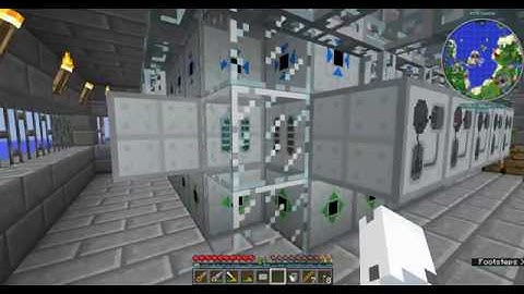 Minecraft: IndustrialCraft - Feed The Beast - Stable fluid nuclear reactor - 22k HU - 560 EU