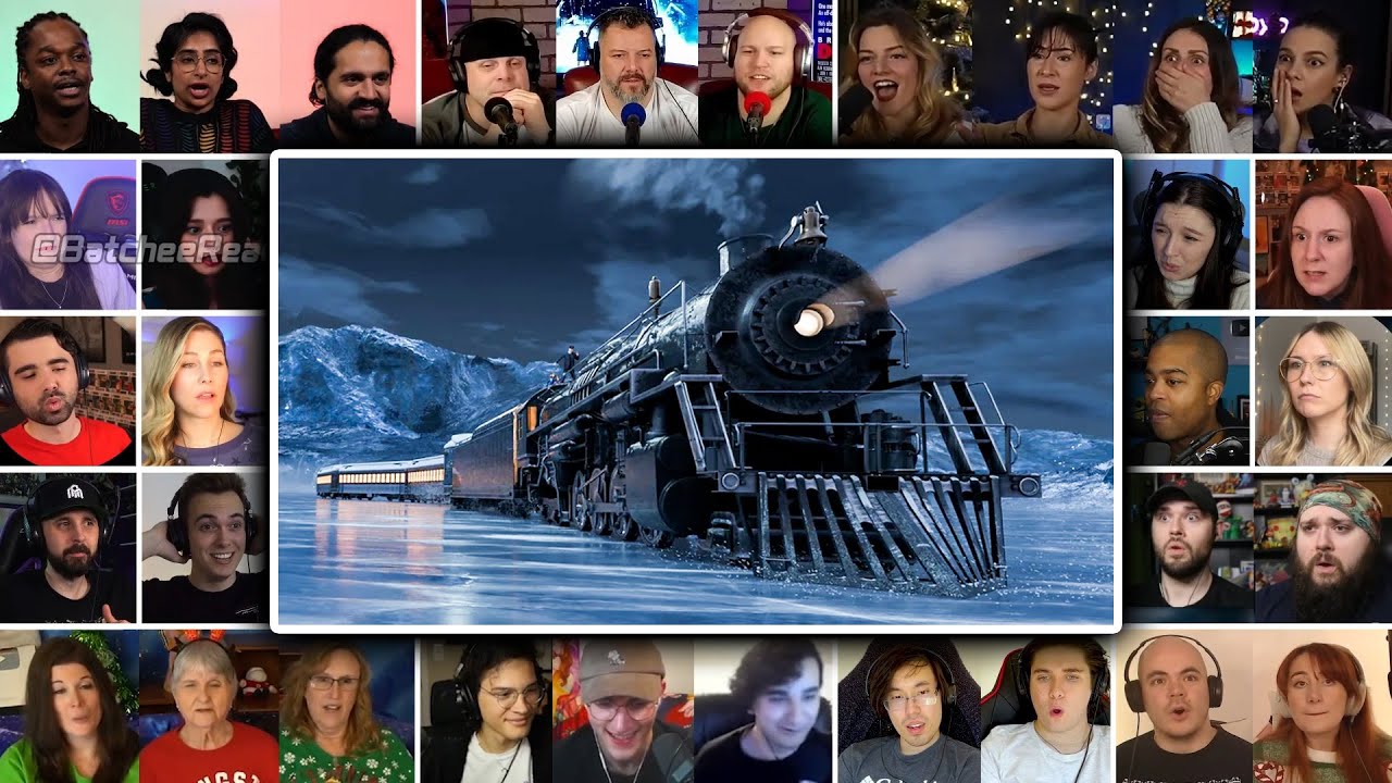 Ice Lake Drift | The Polar Express (2004) Reaction Mashup