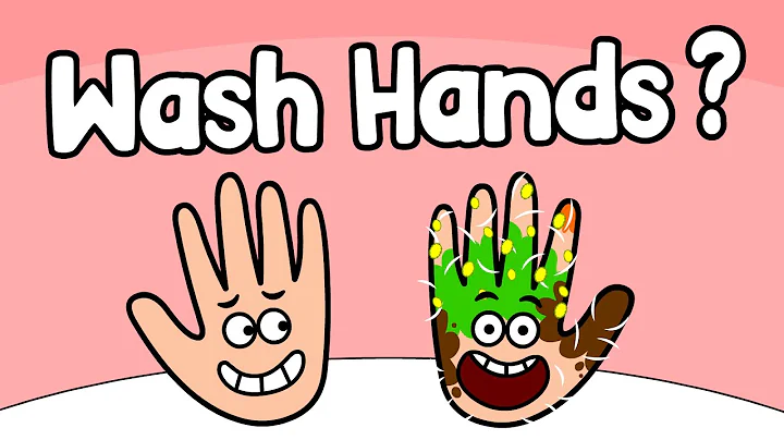 Wash Hands - Wash your Hands Song - Cartoon - Healthy Habits - Nursery Rhymes - Germs - Toddlers