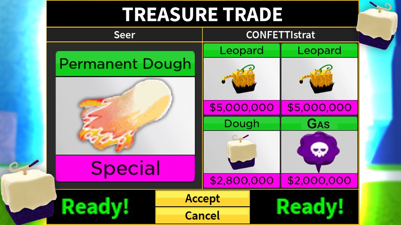 Blox Fruits: Dough Fruit Value  What People Trade For Dough Fruit - Item  Level Gaming