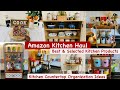 AMAZON Finds For Your Kitchen | Kitchen Countertop Organization Ideas | Amazon Kitchen Haul #kitchen