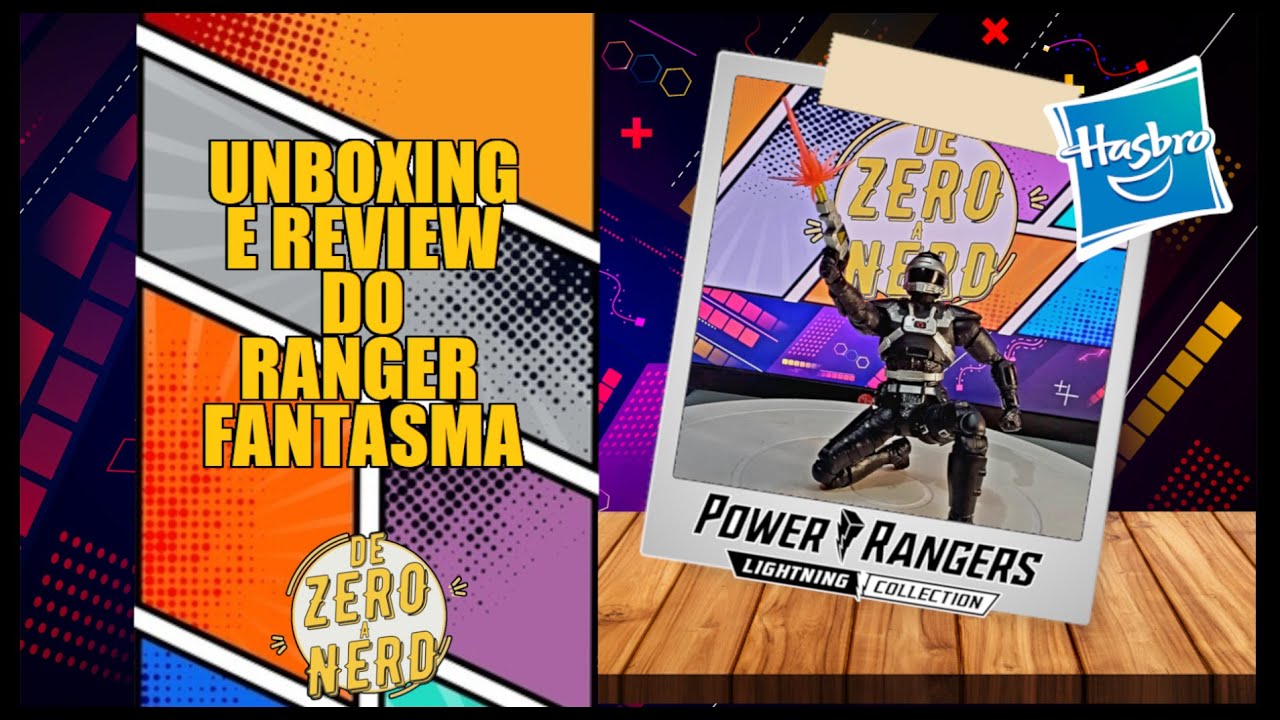 Unboxing e Review,Ranger Fantasma Lightning Collection.