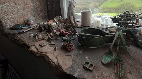 What the storm revealed. A mudlarking adventure at...