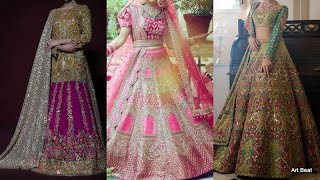 Beautiful Bridal Lehenga Choli Designs - Designer Wedding Dress For Women