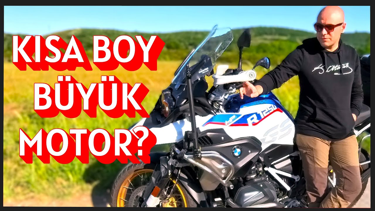 BÜYÜK MOTOR İÇİN BOY ÖNEMLİ Mİ?BMW R1250GS SELE VE AMORTİSÖR AYARLARI NASIL YAPILIR?