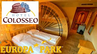 Europa Park Hotel Colosseo & Room Tour | Italian Themed Hotel
