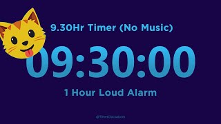 Таймер на 9 часов 30 минут (без музыки) + 1 час громкого будильника @TimerClockAlarm screenshot 3