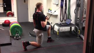 Will Davis Training - 1/2 Kneeling Pull Down