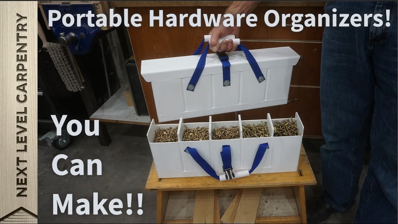 Make These Portable Hardware Organizers 